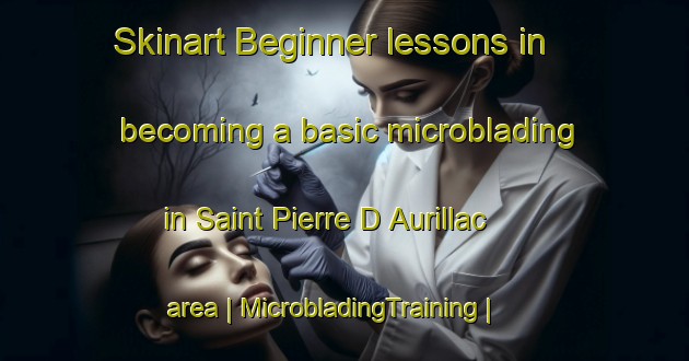 Skinart Beginner lessons in becoming a basic microblading in Saint Pierre D Aurillac area | MicrobladingTraining | MicrobladingClasses | SkinartTraining-France